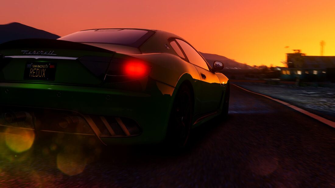 Golden Hour Drive