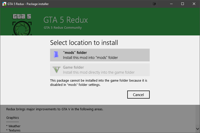 Installation Gta 5 Redux